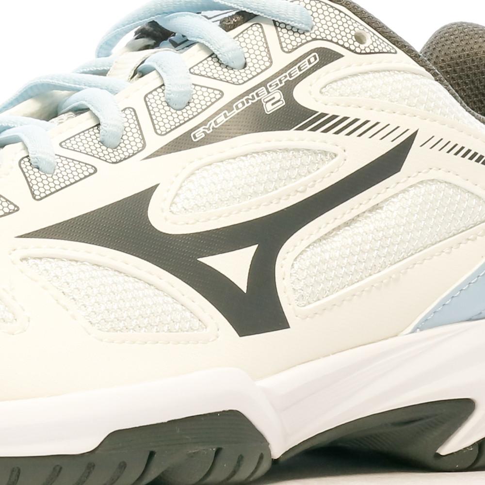 Chaussures de running Blanches Femme Mizuno Cyclone Speed 2 vue 7