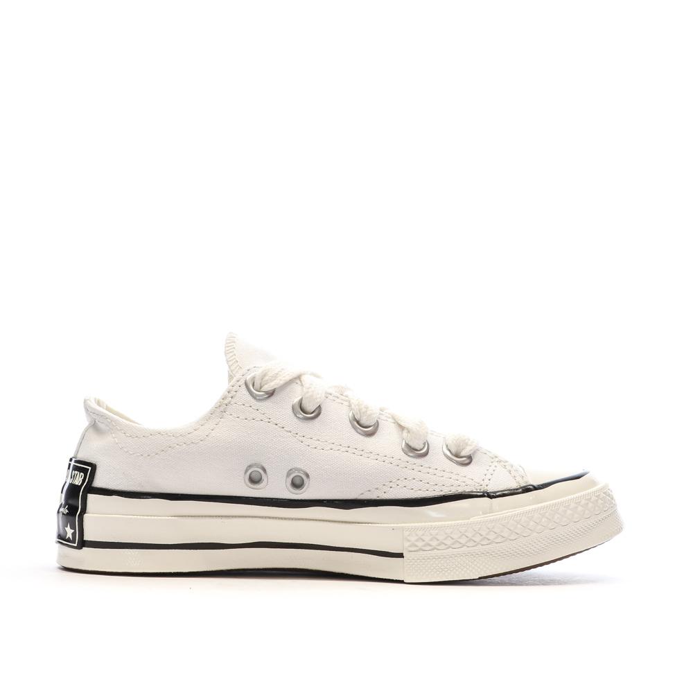 Baskets Blanches Homme Converse Chuck 70 Sketch A08525C vue 2