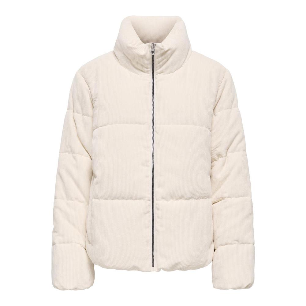 Manteau Écru Femme Only Corduroy pas cher