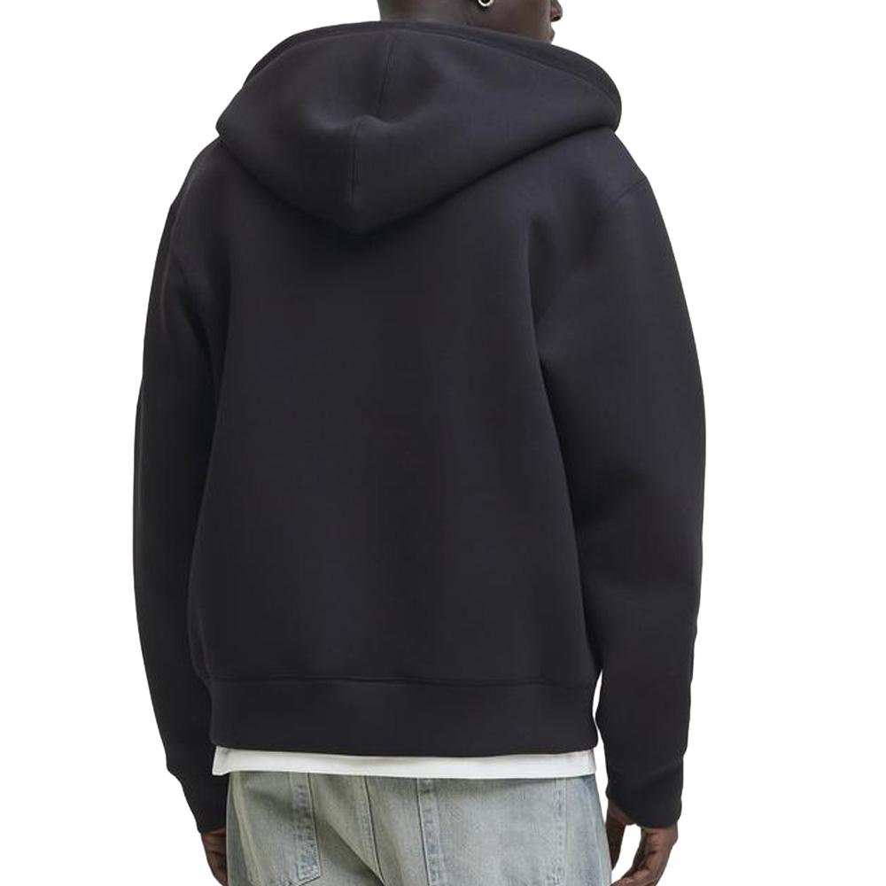 Sweat Zippé Noir Homme Jack & Jones Cover Scuba vue 2