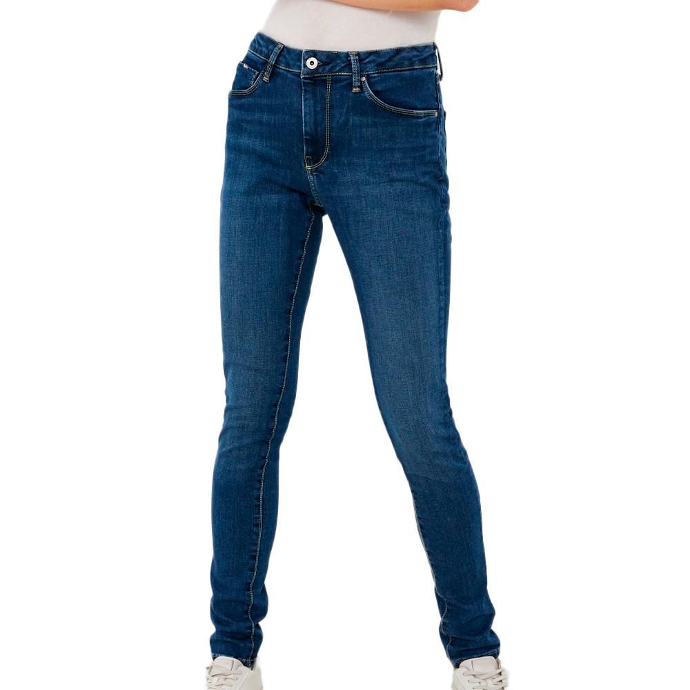 Jean Skinny Bleu Femme Pepe jeans Regent pas cher