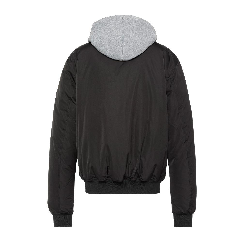 Blouson Noir Schott Pastron Amovible vue 2