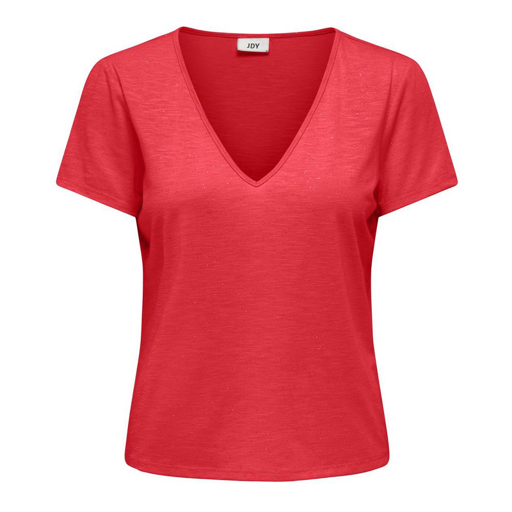 T-Shirt Rouge Femme JDY Dora pas cher