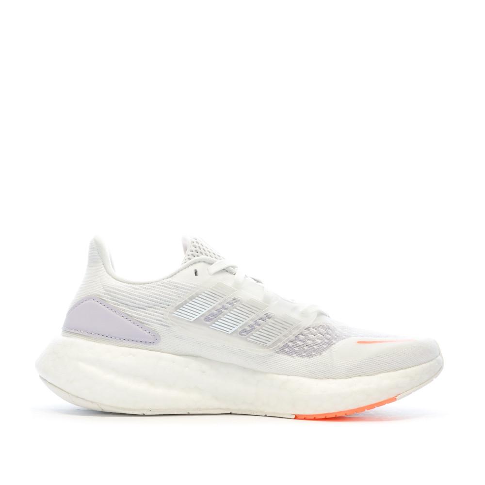 Chaussures de Running Blanches Femme AdidasPureboost 22 vue 2