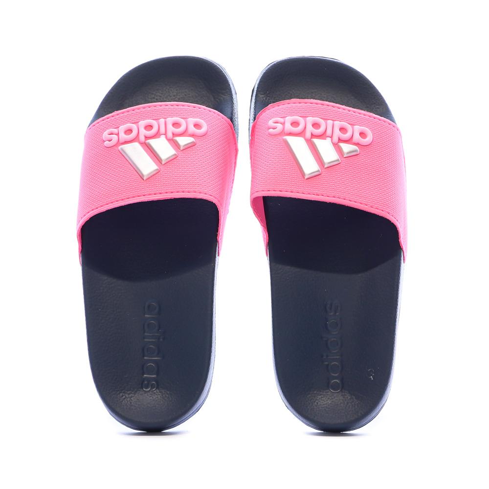 Claquettes Rose/Marines Fille Adidas Adilette Shower vue 3