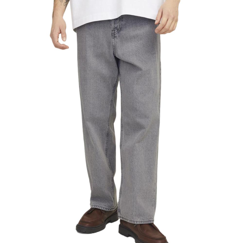 Jean Baggy Gris Homme Jack & Jones Whalex pas cher