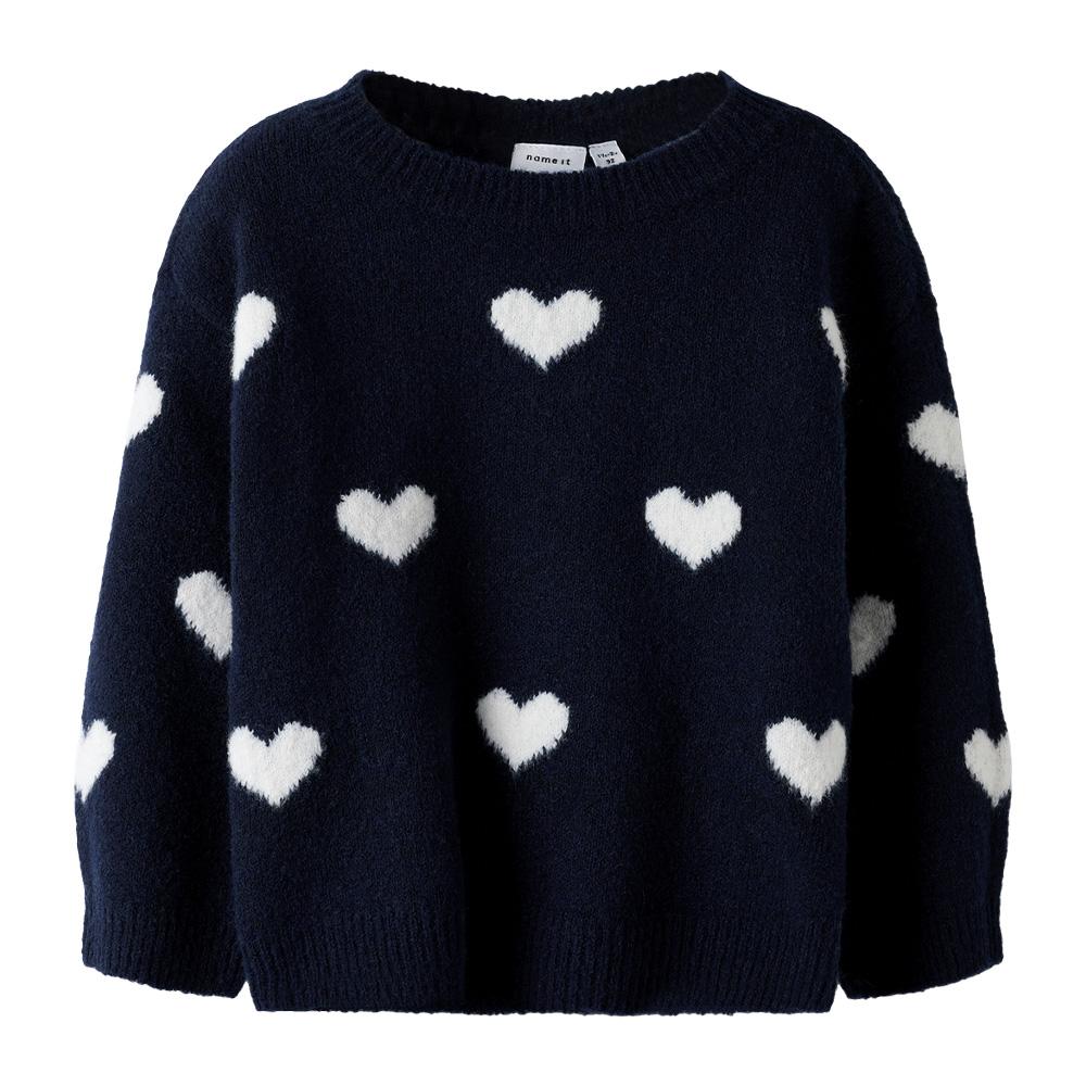 Pull Marine Fille Name it Fona pas cher