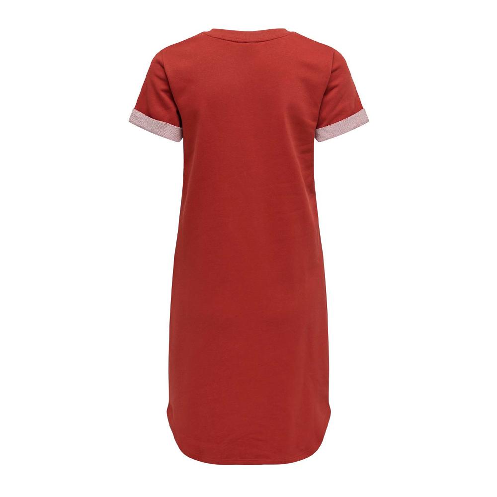 Robe Rouge Femme JDY Life vue 2