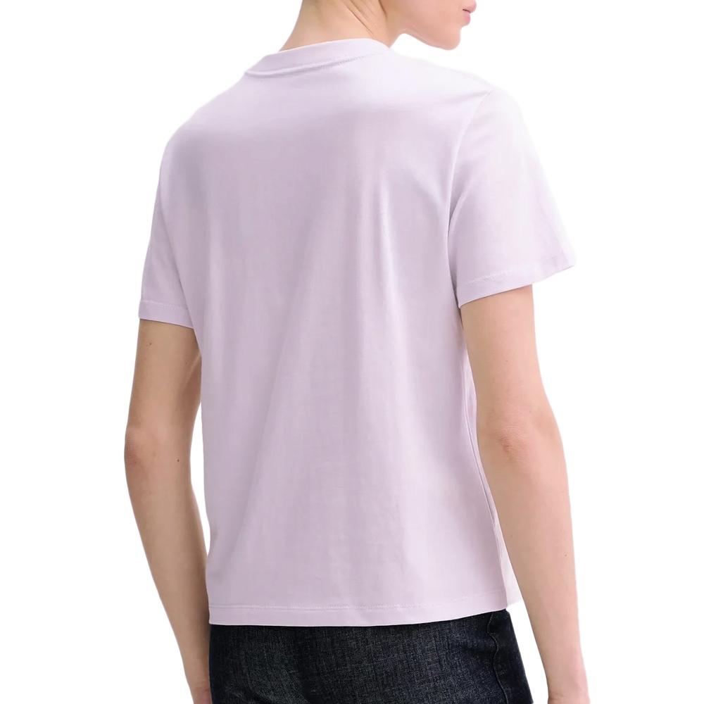 T-Shirt Violet Femme Calvin Klein Jeans Classic vue 2