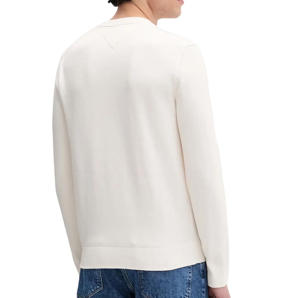 Weißer Herrenpullover von Tommy Hilfiger, Tjm Slim Ess Ansicht 2
