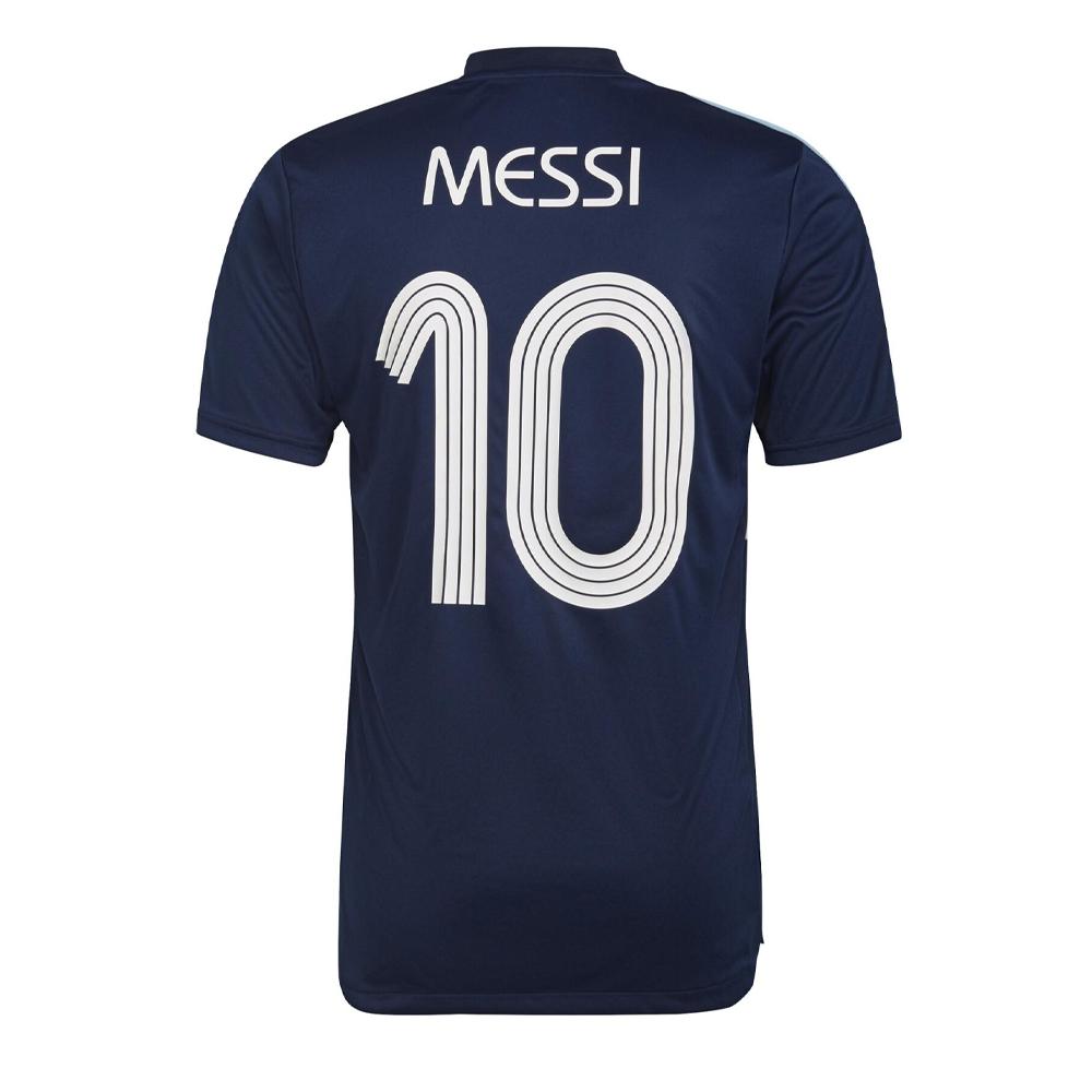 Maillot de foot Marine Homme Adidas Messi vue 2