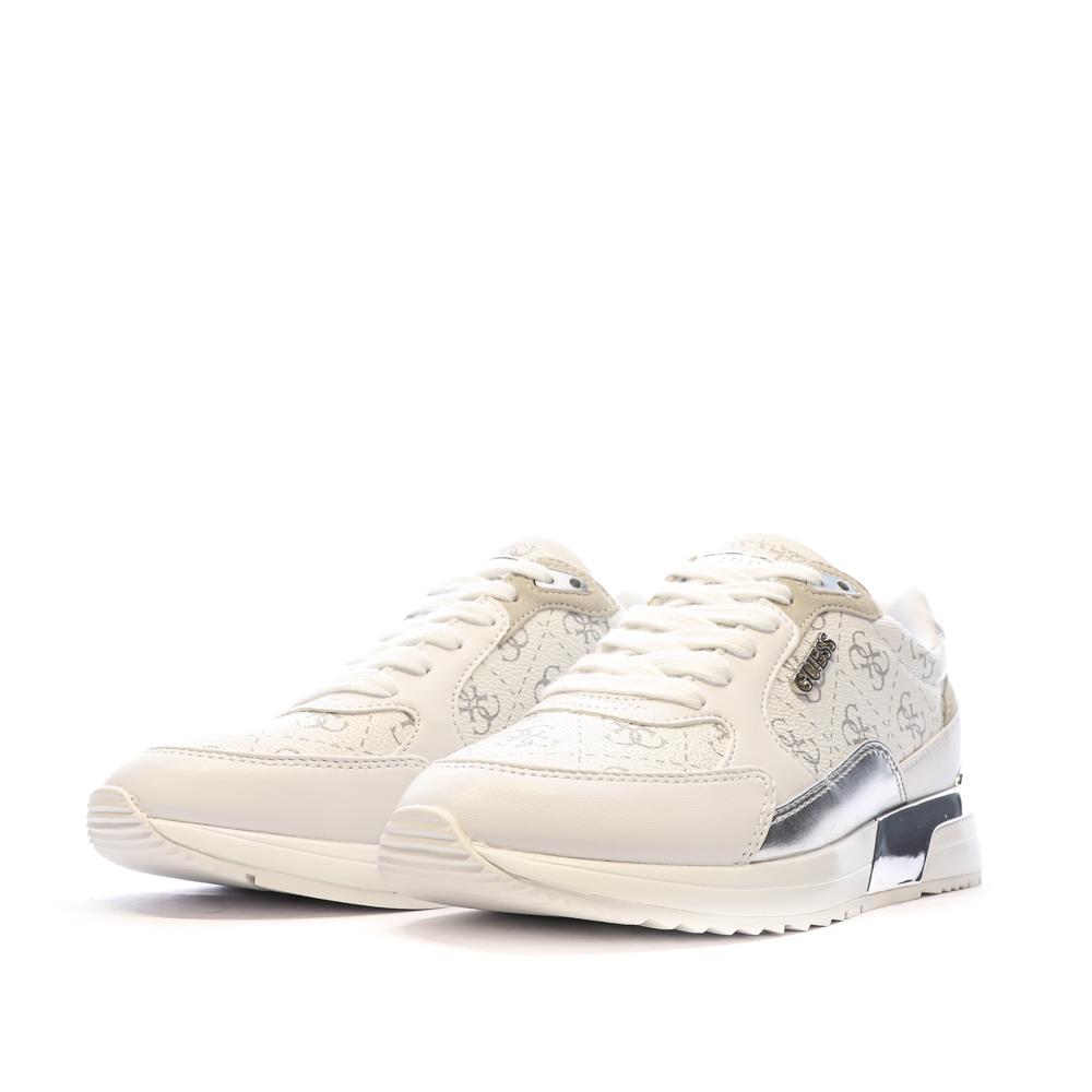 Baskets Blanches Femme Guess Moxea12 vue 6