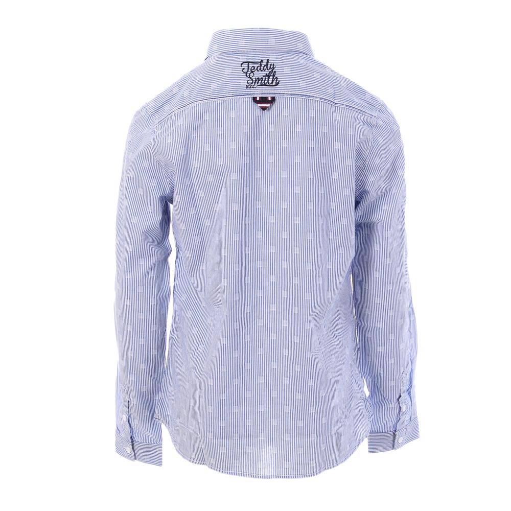Chemise Bleu Garçon Teddy Smith Clik vue 2