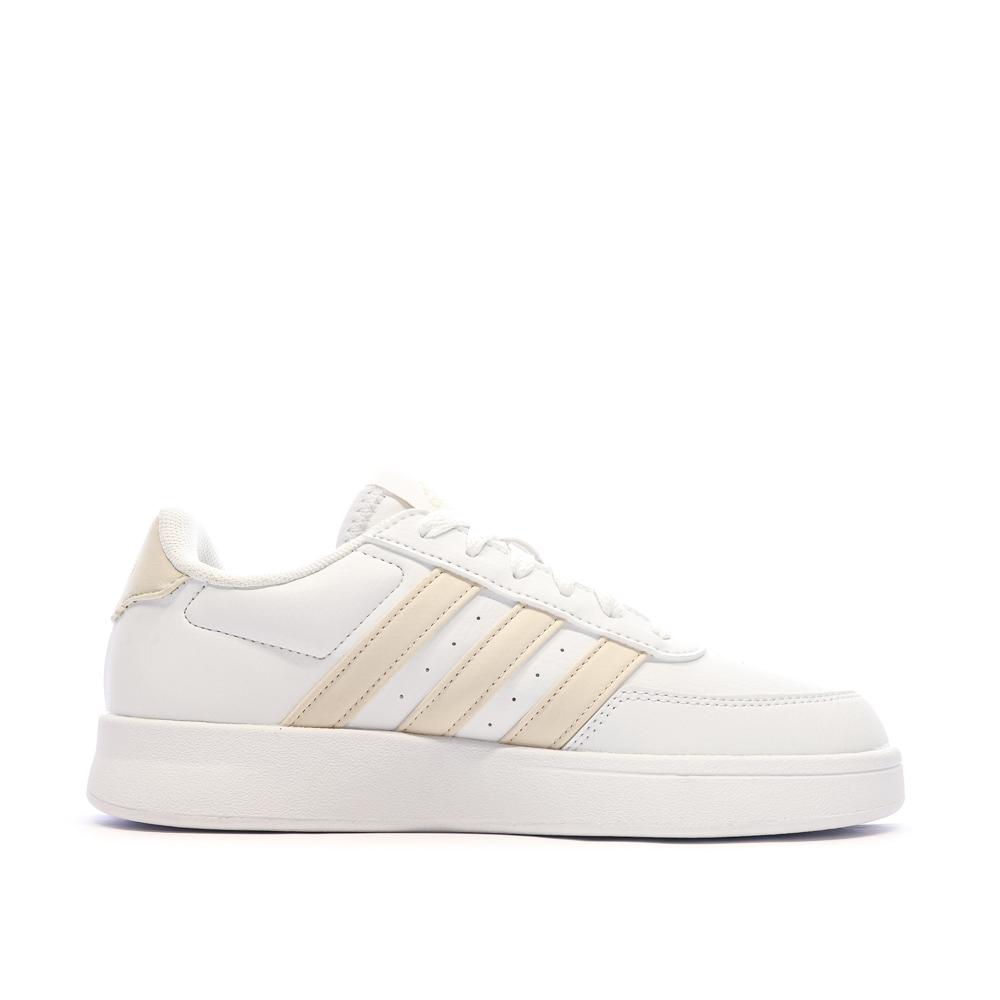 Baskets Blanches/Beige Femme Adidas Breaknet 2.0 vue 2