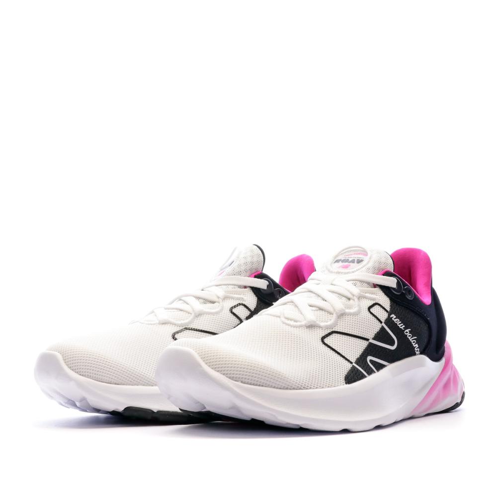 Chaussures de Running Noir/Rose/Blanc Femme New Balance WRO vue 6
