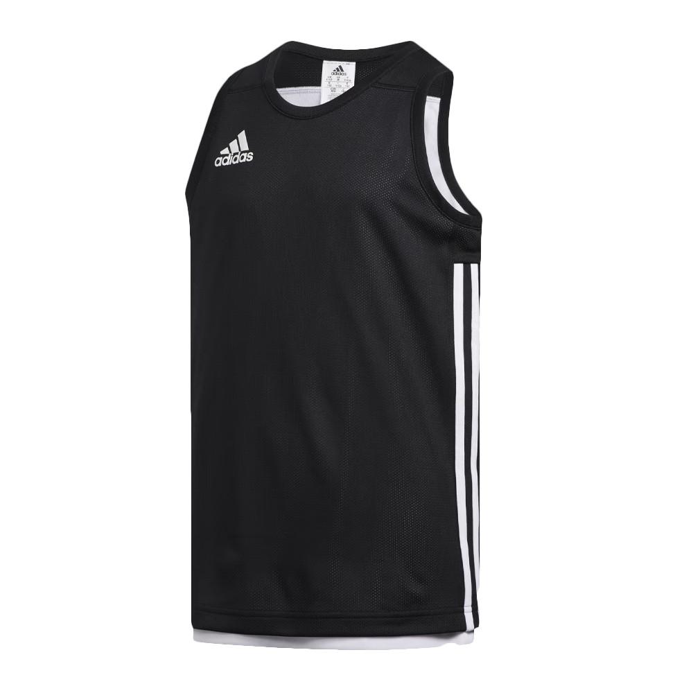 Maillot de Basketball Noir Garçon Adidas 3g Spee pas cher