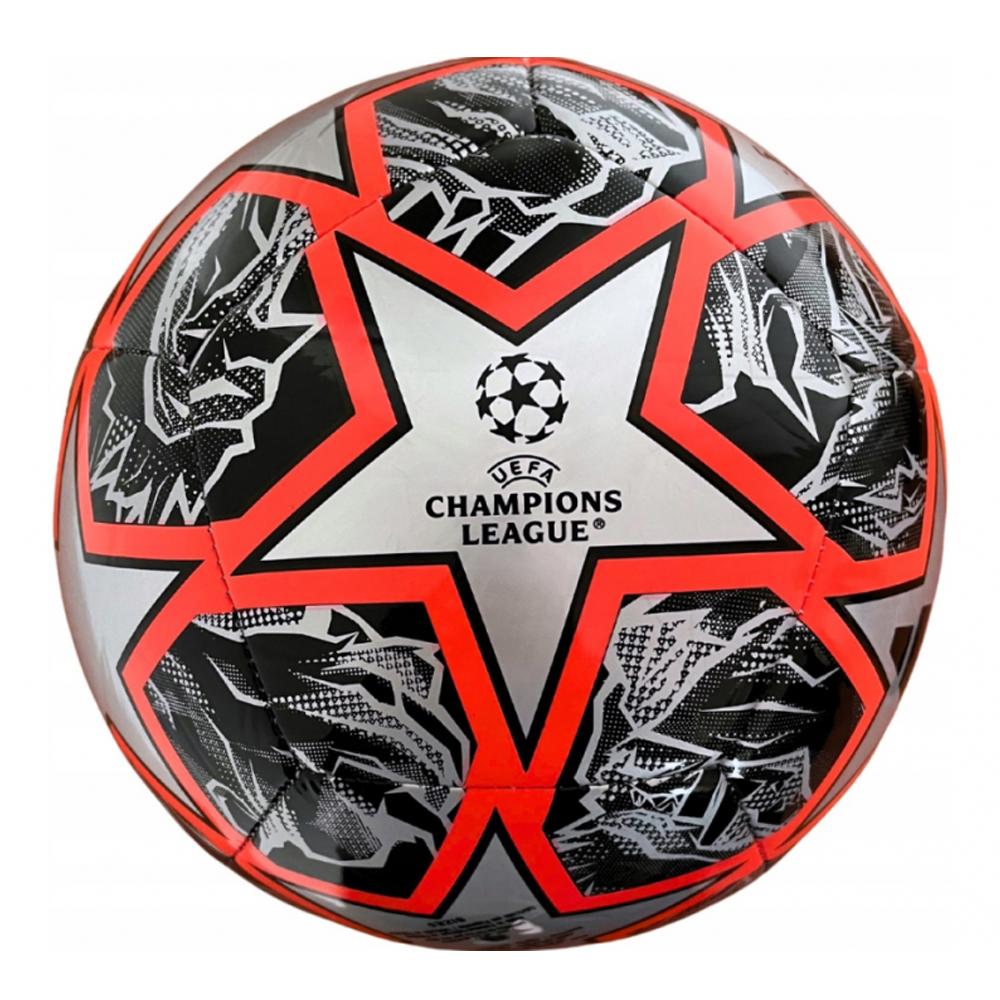 Ballon de Foot Gris/Rouge Adidas UCL Club pas cher