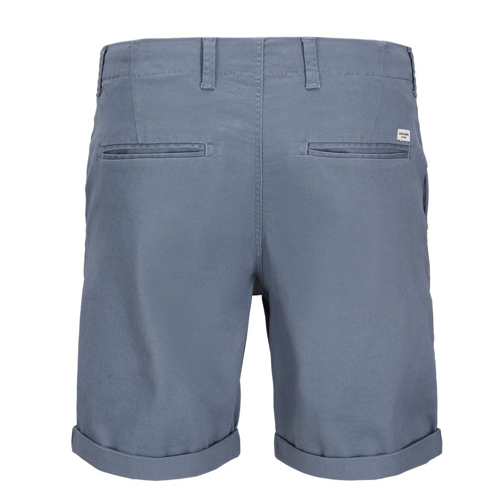 Short Chino Bleu Homme Jack & Jones 12242692 vue 2