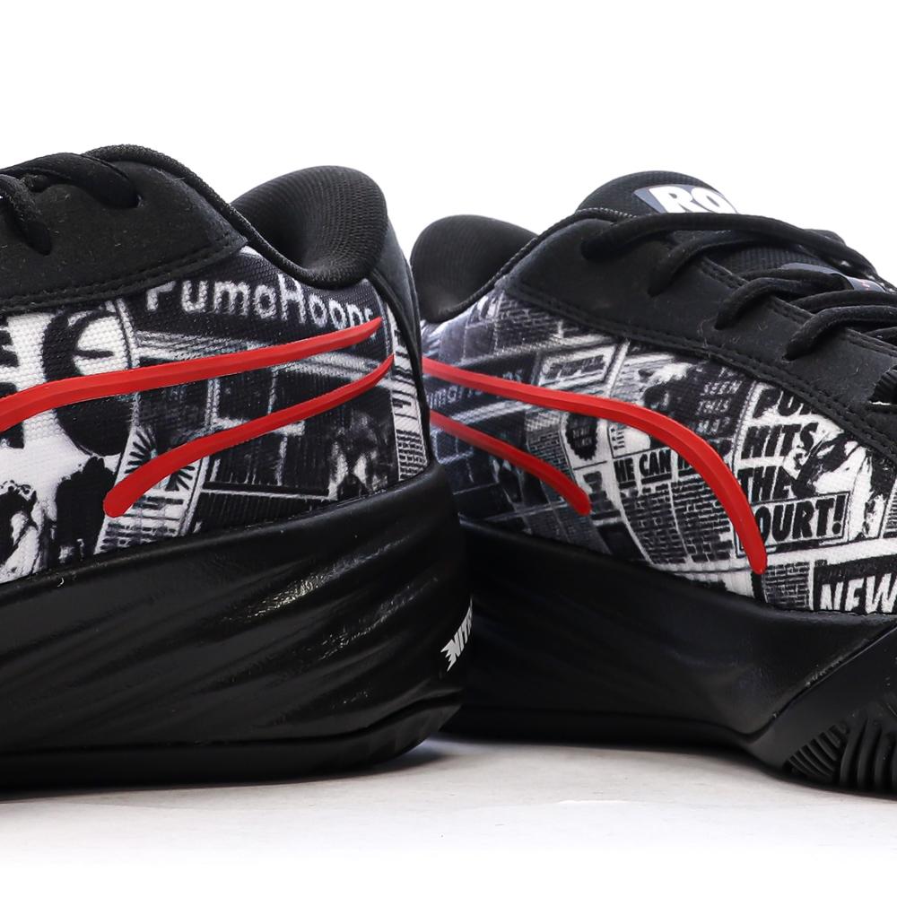 Chaussures de Basketball Noires Homme Puma All-pro Nitro vue 7