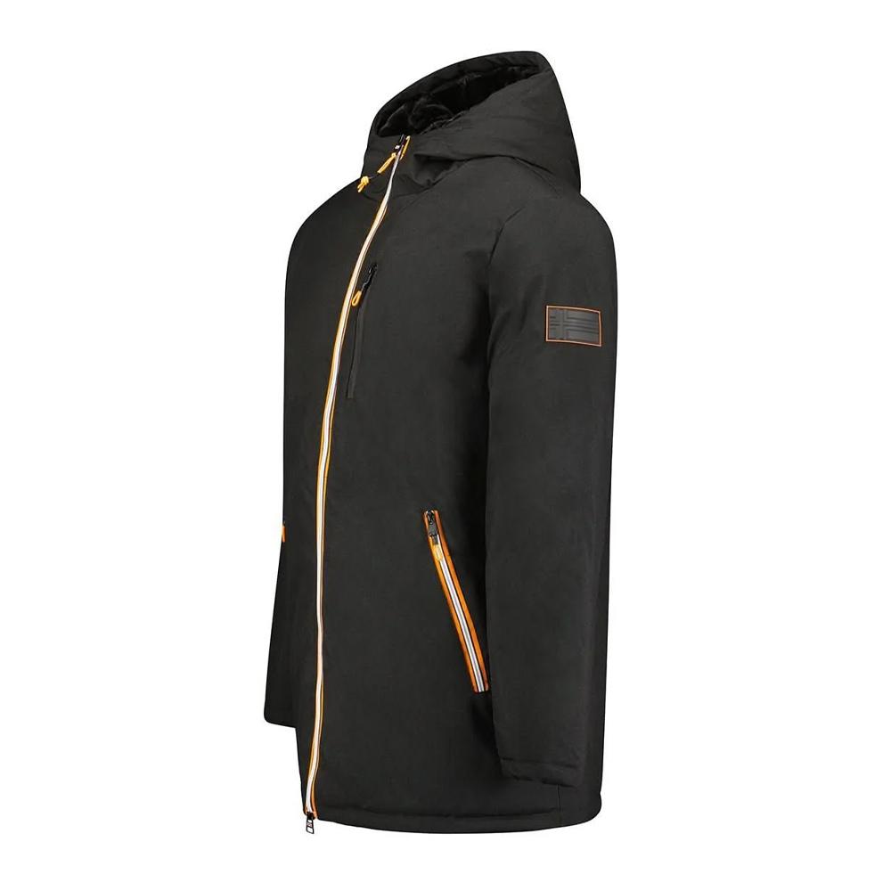 Parka Noir Homme Geographical Norway Cassim vue 3