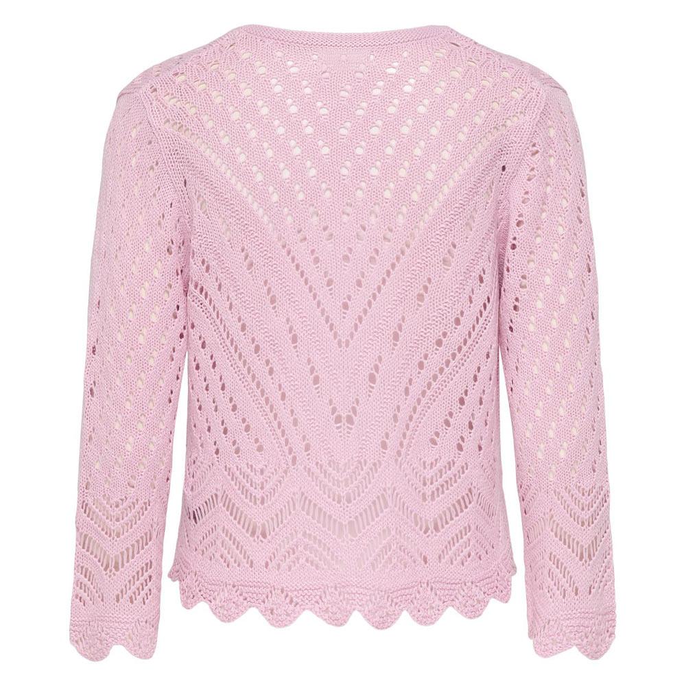 Cardigan Rose Femme JDY Sun 3/4 Cropped vue 2