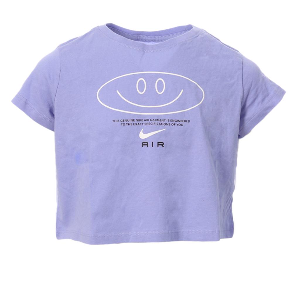 T-shirt Mauve Fille Nike Crop pas cher