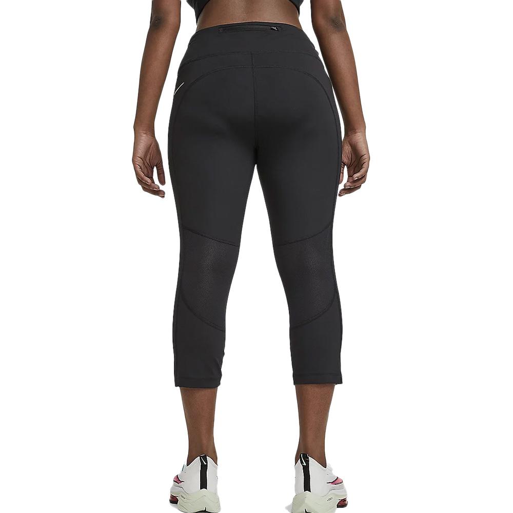 Legging Noir Femme Nike Fast Crop vue 2