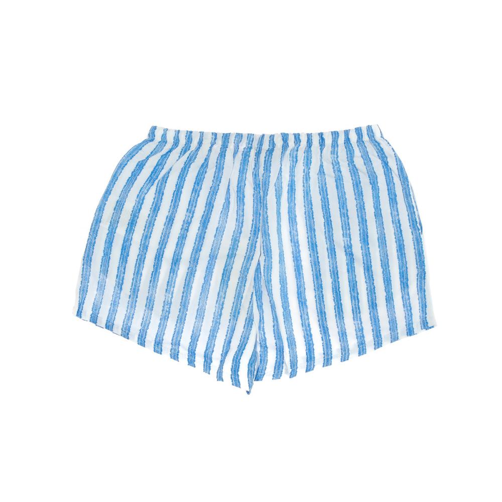 Short à rayures Bleu/Blanc Fille Teddy Smith Soya vue 2