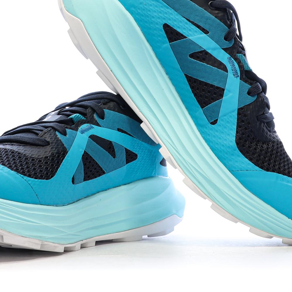 Chaussure de Trail Bleu Femme Salomon Shoes Ultra Flow vue 7