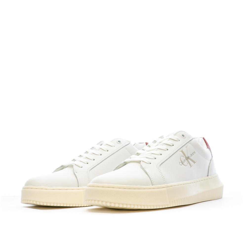 Baskets Blanches Homme Calvin Klein Jeans Chunky Cupsole vue 6