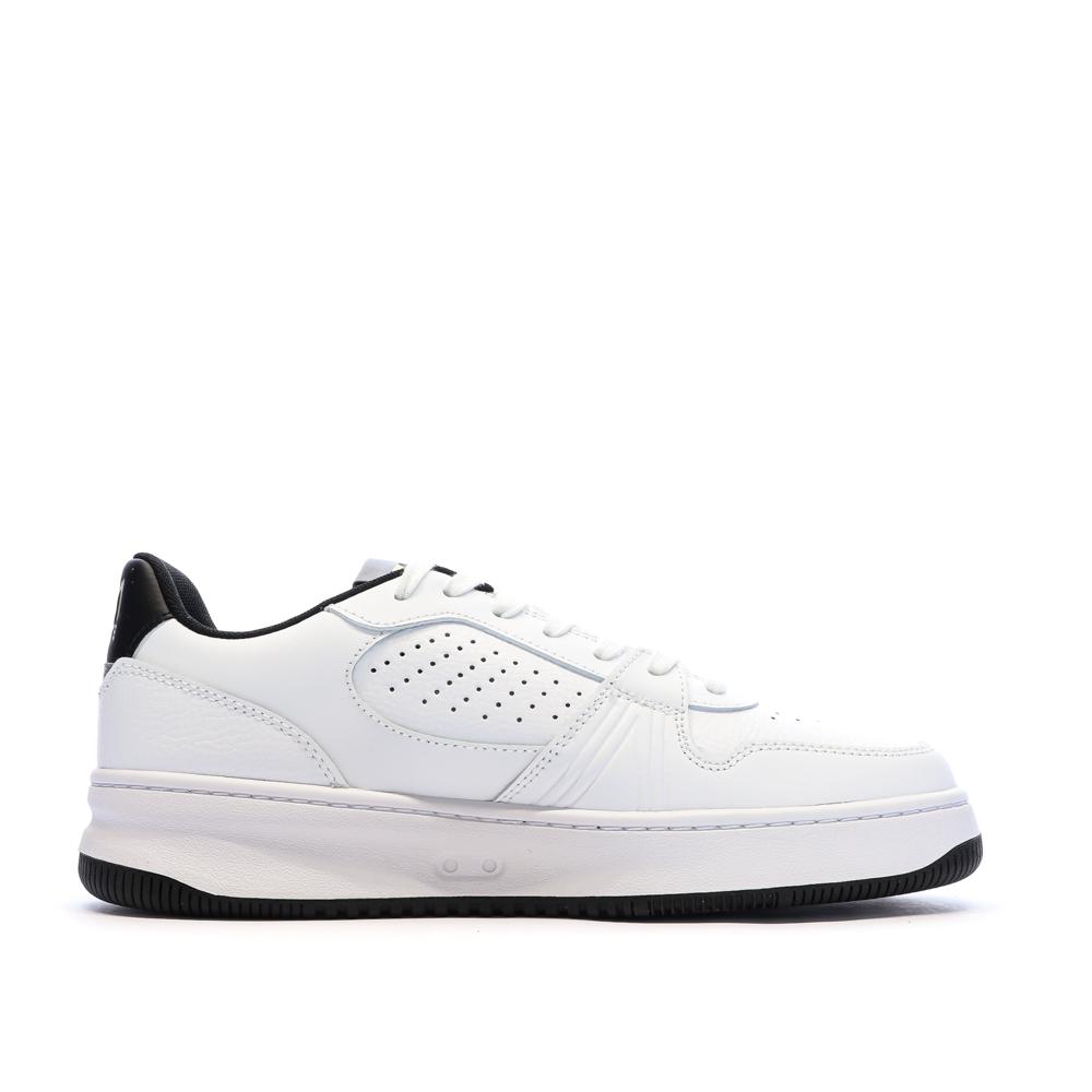 Baskets Blanc/Noir Homme Lacoste L001 vue 2