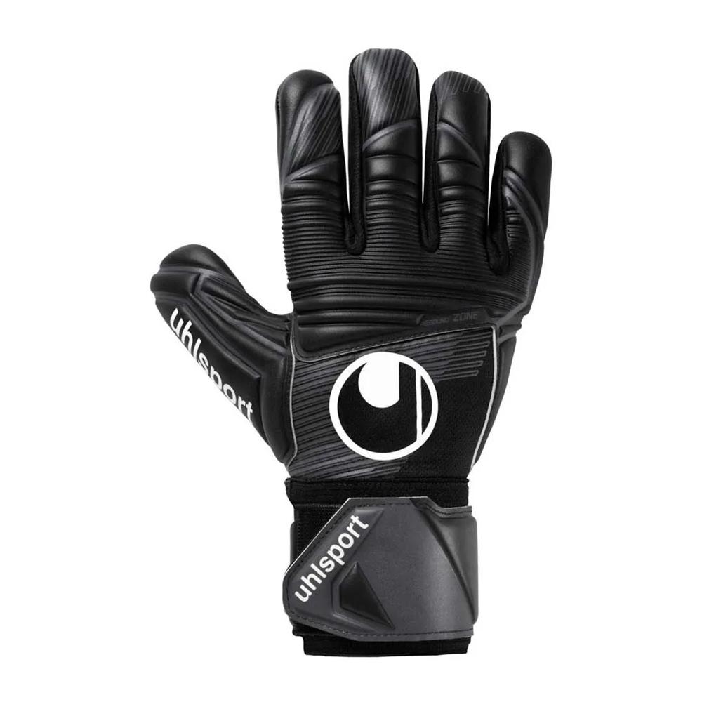 Gants de Gardien Noires Uhlsport Comfort Absolutgrip pas cher