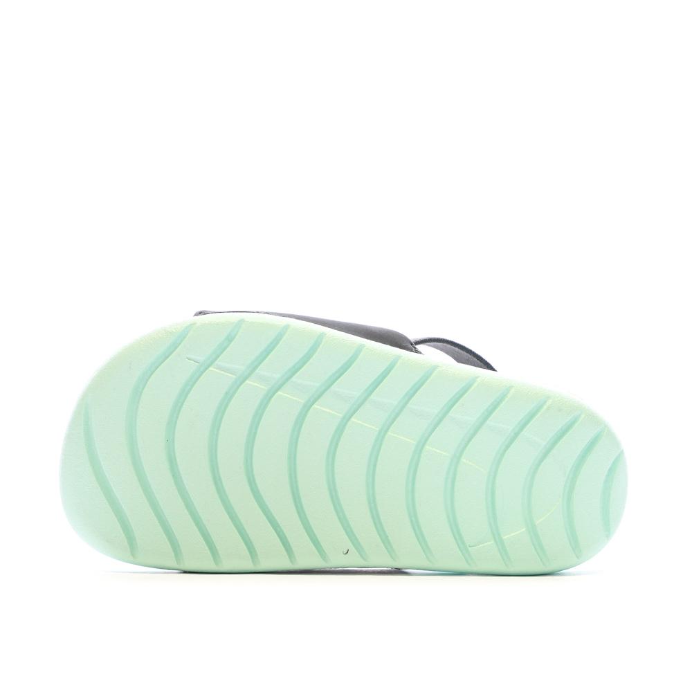 Claquettes Vert/Noir Bébé Nike Kawa Slide vue 5