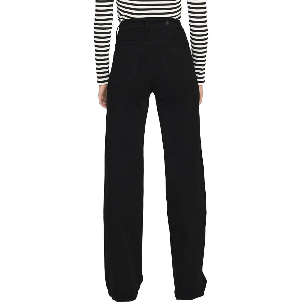 Jean Loose Noir Femme Only Madison vue 2