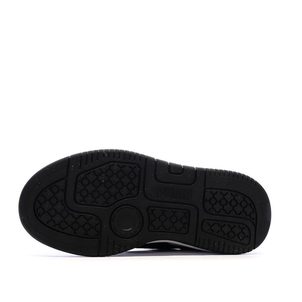 Zapatillas deportivas negras para niño Puma Rebound ver 5