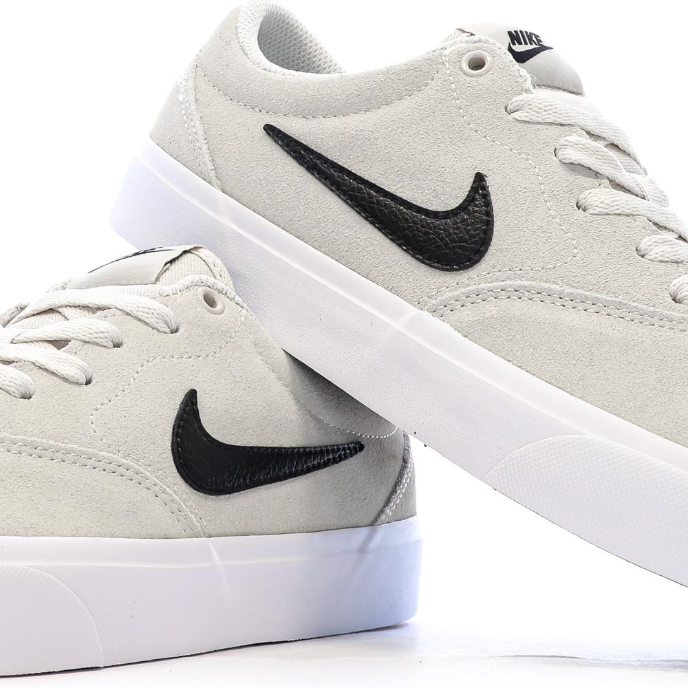 Baskets Beige Homme Nike Charge Suede vue 7