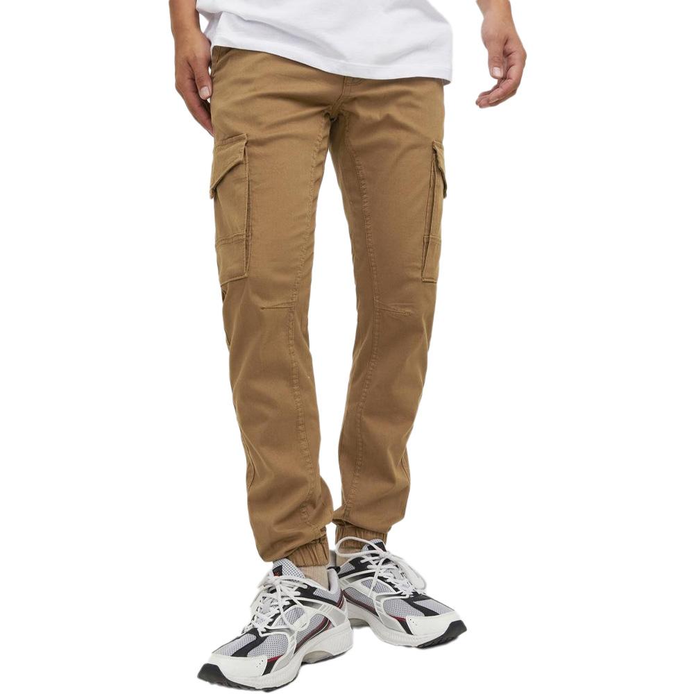 Pantalon Cargo Camel Homme Jack & Jones Paul Flake pas cher