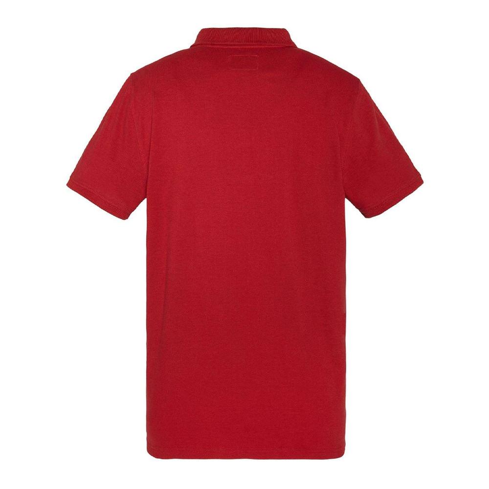 Polo Rouge Homme Schott S0022 vue 2