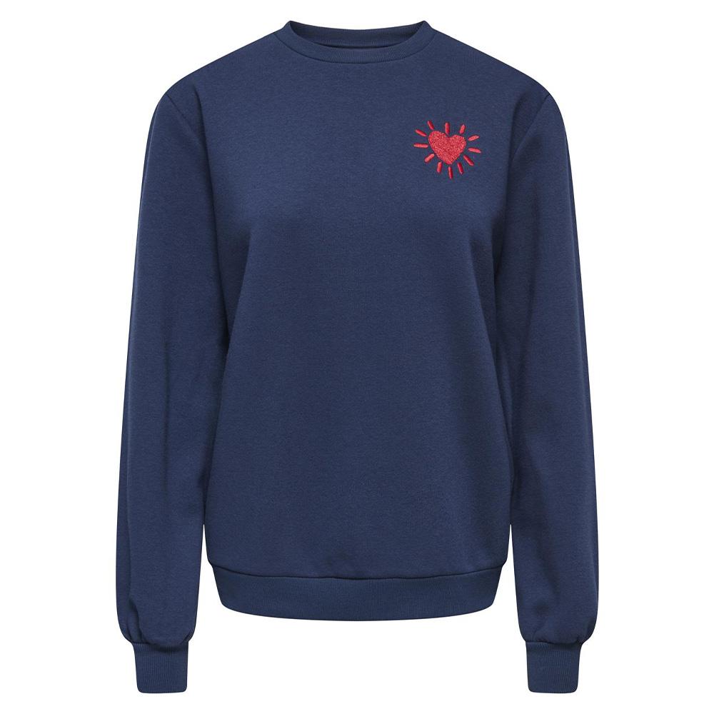 Women’s Navy/Red Sweatshirt – Only Lelanor affordable
