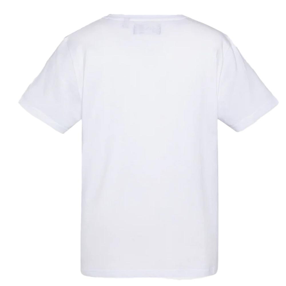 T-Shirt Blanc Garçon Schott VINTAGE vue 2
