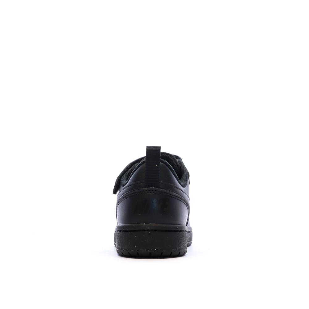 Zapatillas deportivas negras para niño Nike Court Borough Low Recraft ver 3