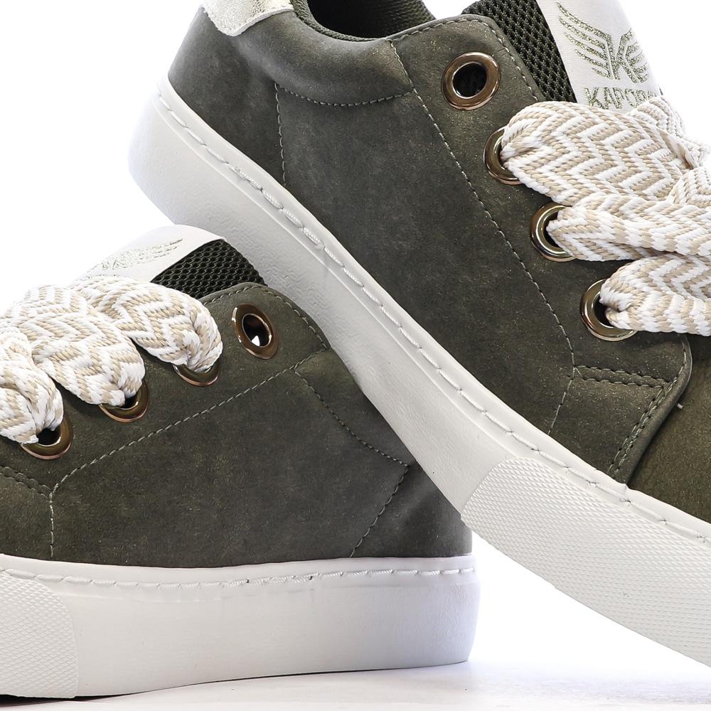 Baskets Kaki Femme Kaporal Severine vue 7
