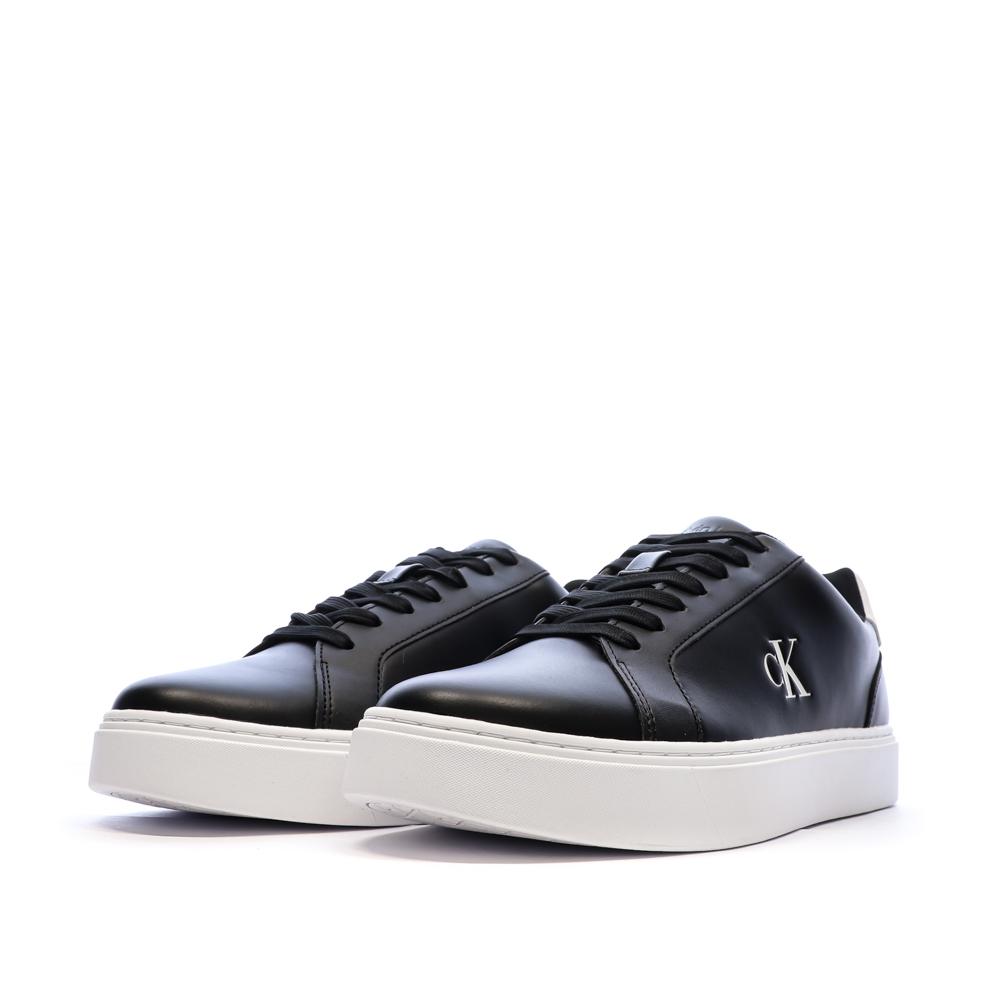 Baskets Noires Homme Calvin Klein Jeans Classic Cupsole Lace vue 6