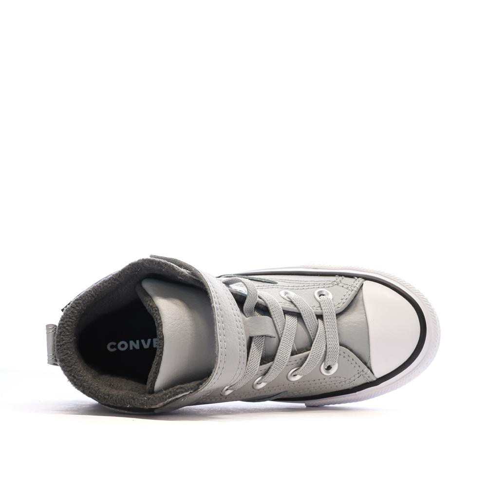 Baskets Grises Garçon Converse Malden vue 3