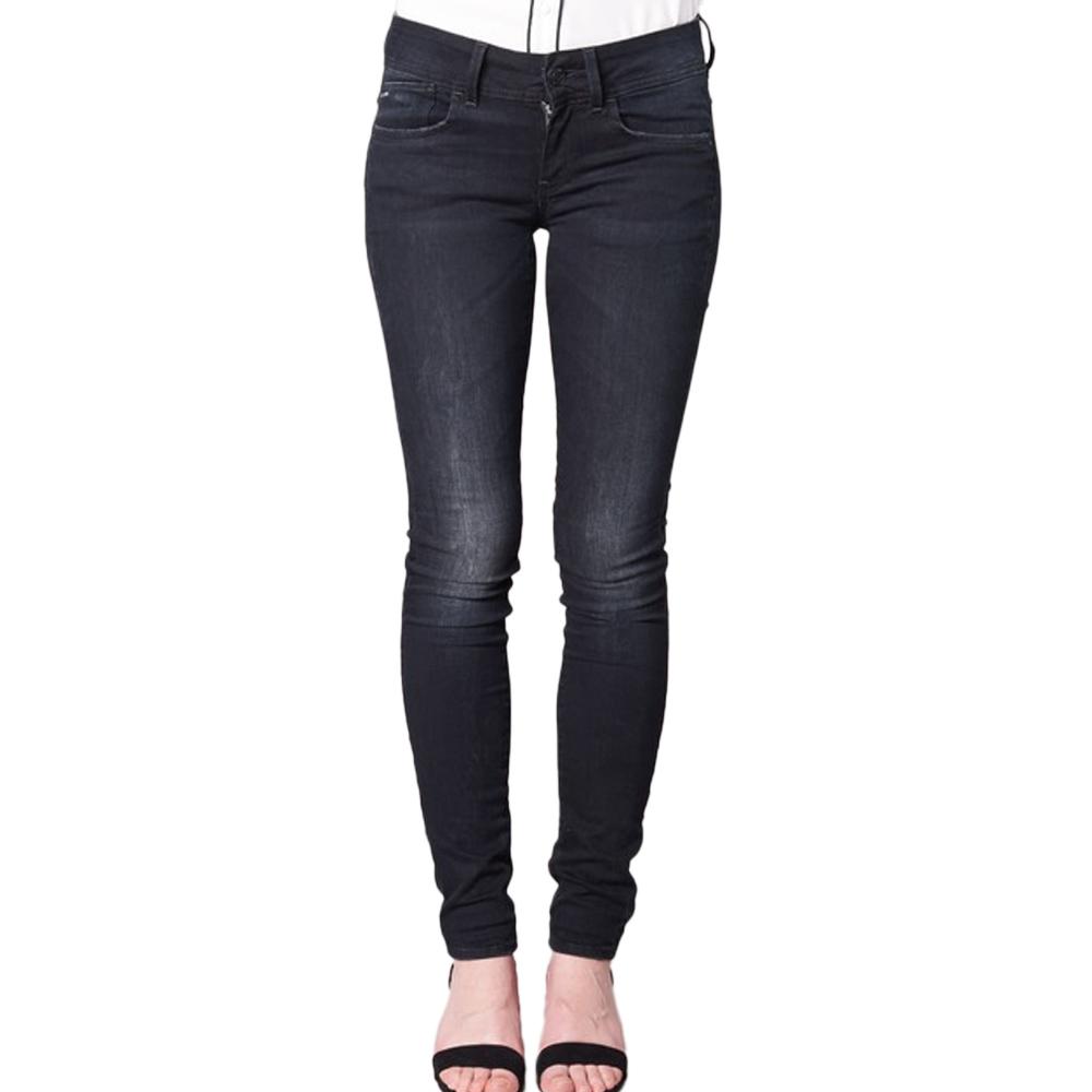 Jean Slim Marine Femme G-Star 60367 pas cher