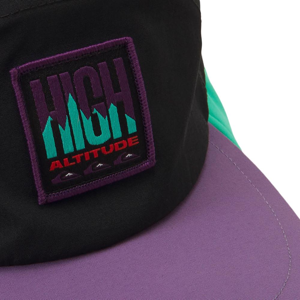 Casquette Noire/Verte/Violette Homme Quiksilver High Time Cap vue 3