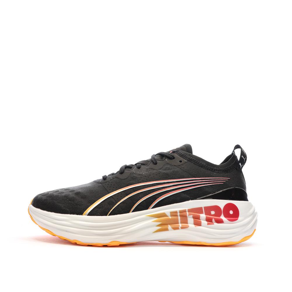 Chaussures de running Noires/Oranges Femme Puma Foreverrun pas cher