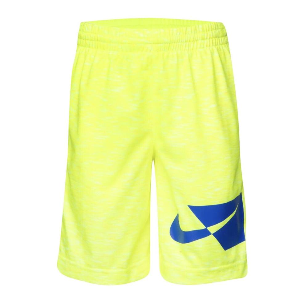 Short Jaune Garçon Nike Hbr Dry pas cher