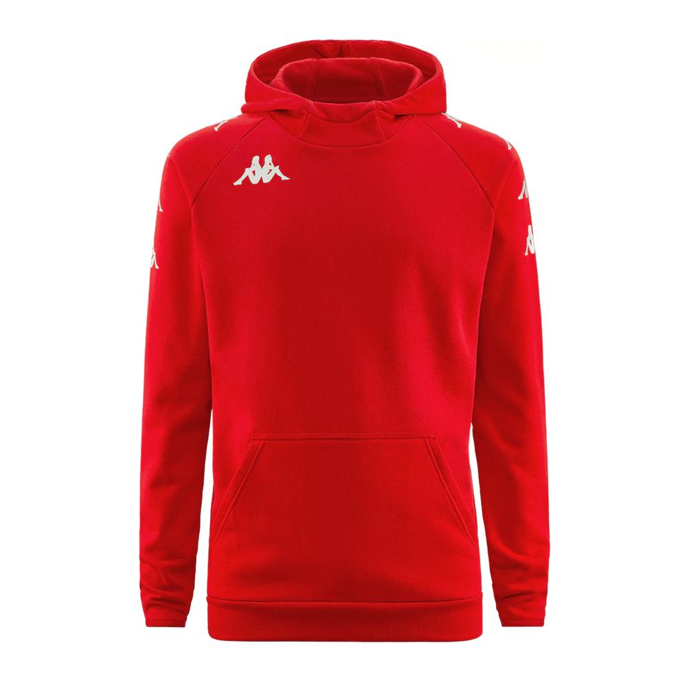 Sweat à Capuche Rouge Homme Kappa Diano pas cher