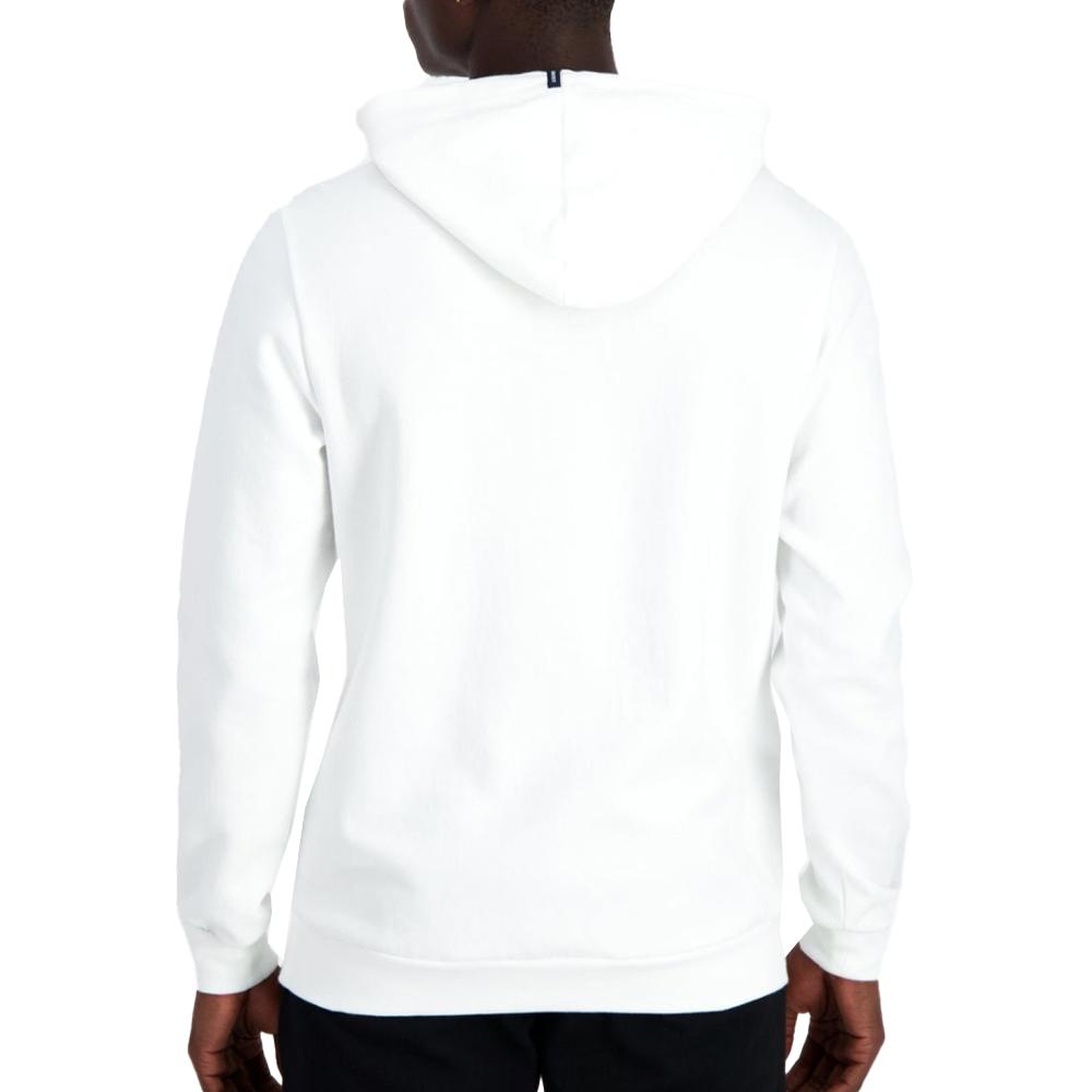 Sweat Blanc Homme Le Coq Sportif Hoody vue 2